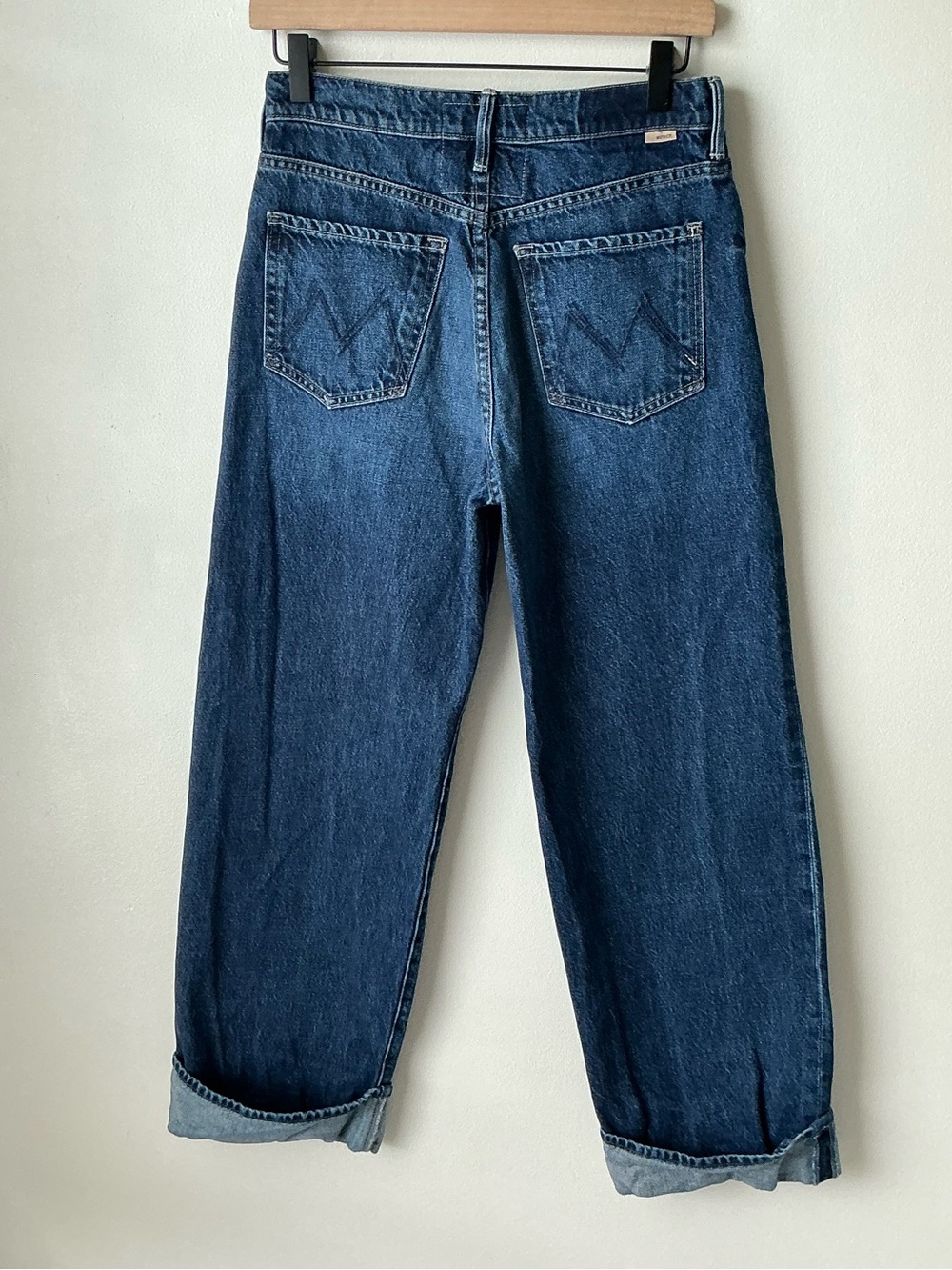 MOTHER SUPERIOR Jeans Lil’ Mother Lil’ Spitfire Nerdy Blue Size 24 - Picture 4 of 16